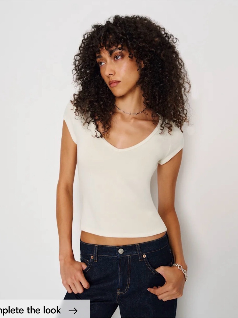NWT Reformation - Mateo Knit Top - in Fior di latte - Size S *Sold Out Online